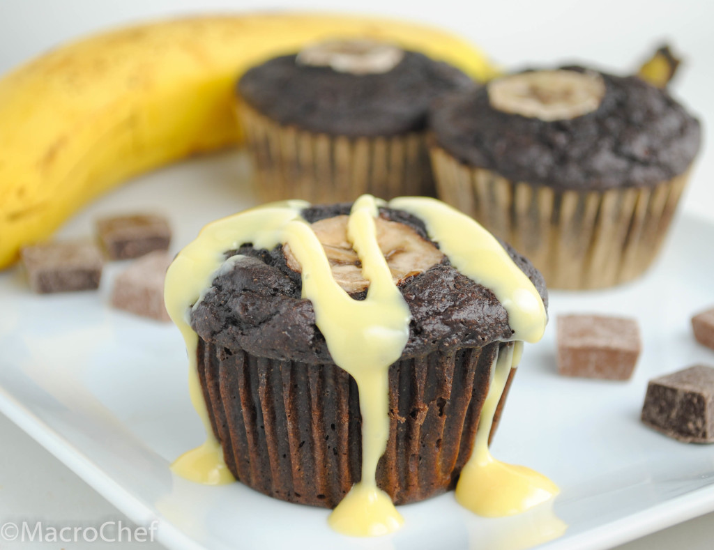 Double Chocolate Banana Muffins Macrochef Macrochef